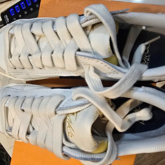 Nike Blazer Low 77 Jumbo FZ6773-100 Sneakers Men's Navy White Lifestyle Shoes 10 - Picture 7 of 13